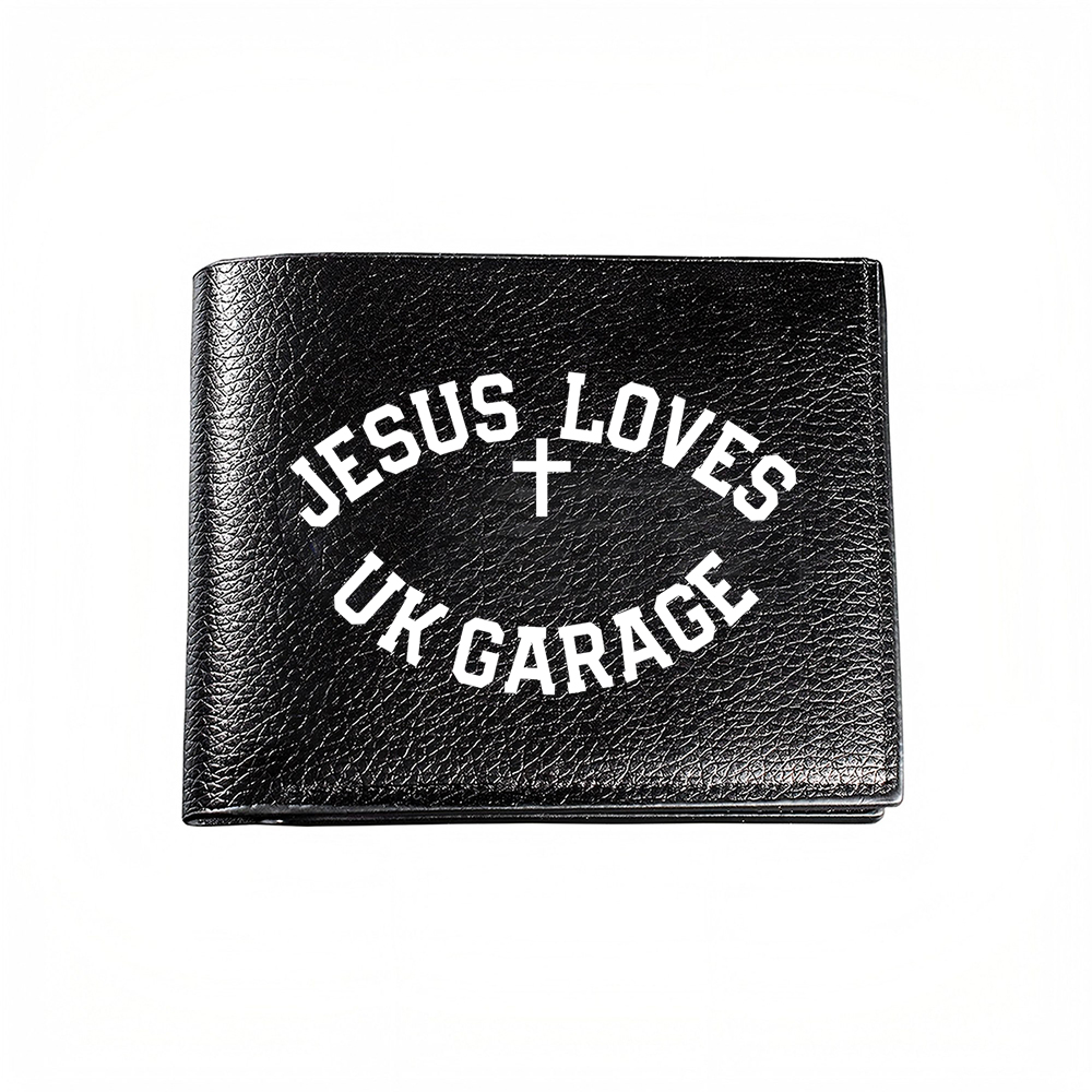 Interior Design Uk - Jesus Loves Uk Garage メンズ財布 カードホルダー