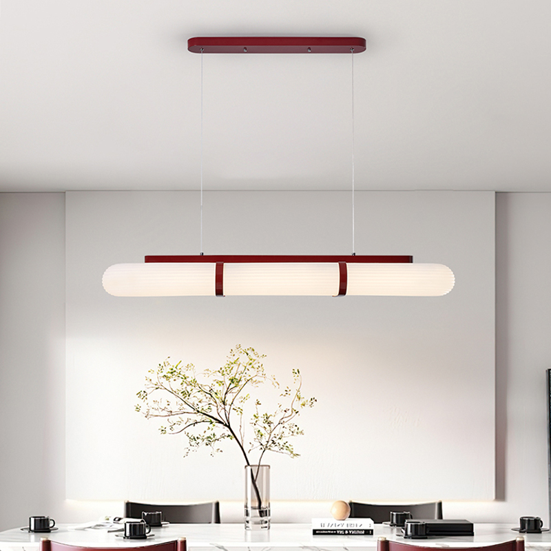 Interior Design Hall - ミニマリストデザインLEDライト モダンなロングアクリルシーリングシャンデリア ダイニングルーム キッチン バー 高級住宅インテリア装飾用