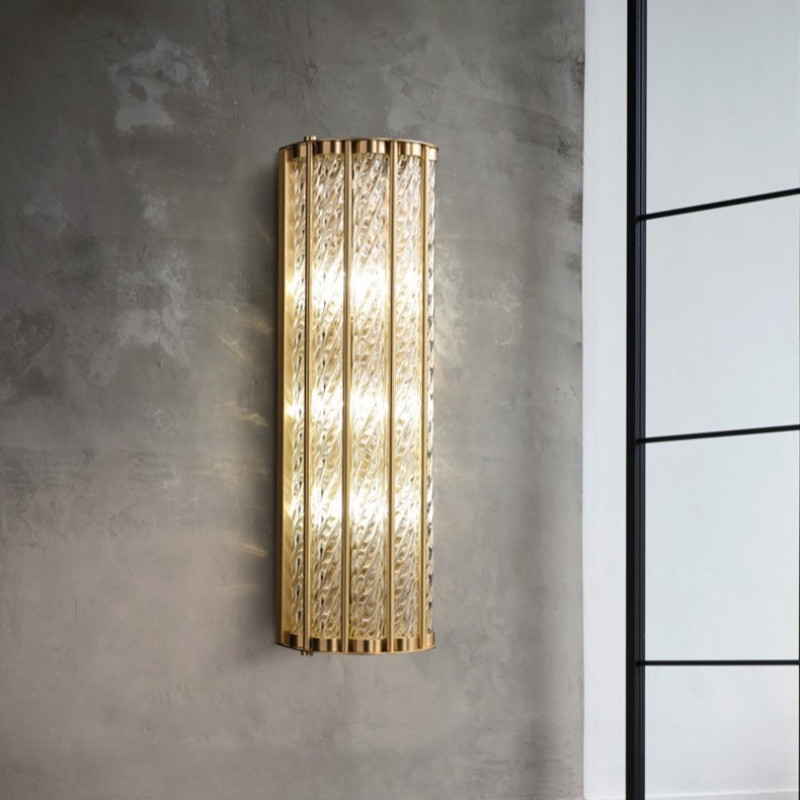 Interior Design Luxury Living Room - ポストモダンデザイナーウォールランプ 高級インテリア装飾 LEDウォールスコンス リビングルーム 廊下 階段