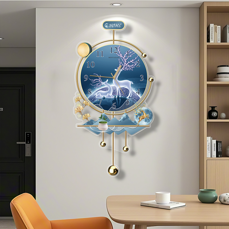 Interior Design Zen - スイープムーブメント禅壁掛け時計 ユースルーム 静音 高級感 リビングルーム壁掛け時計 インテリアデザイン