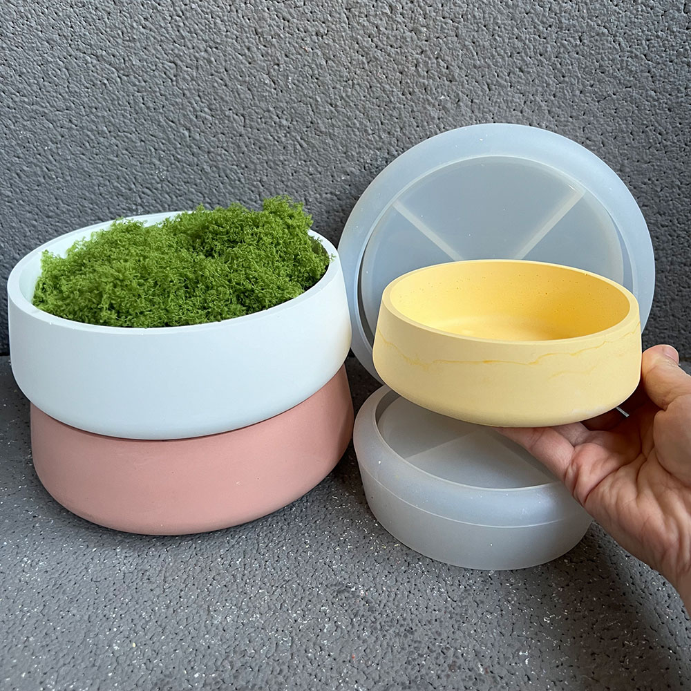 シリコーン植木鉢,大きなボウル,セメントプランター,石膏,テ - Terrazzo Pot Cement のレビューと価格