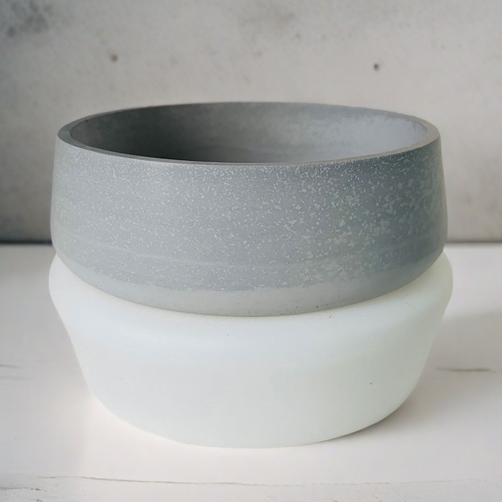 シリコーン植木鉢,大きなボウル,セメントプランター,石膏,テ - Terrazzo Pot Cement のレビューと価格