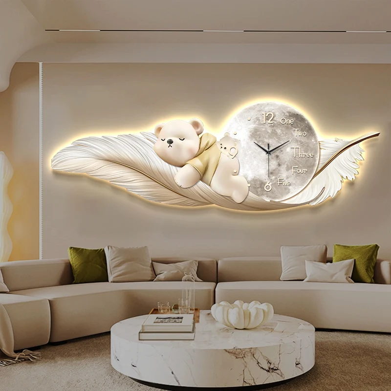 豪華な大型壁掛け時計 温度・日付表示 ヨーロッパデザイン ハ - Interior Design Living Room And Kitchen のレビューと価格