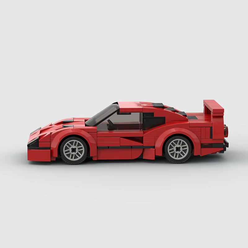 197個の粒子で組み立てるビルディングブロックスポーツカーモ - Interior Design Lego のレビューと価格