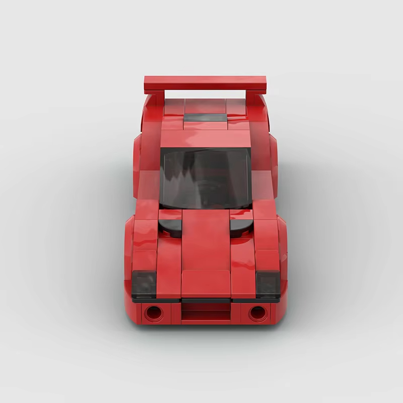 197個の粒子で組み立てるビルディングブロックスポーツカーモ - Interior Design Lego のレビューと価格