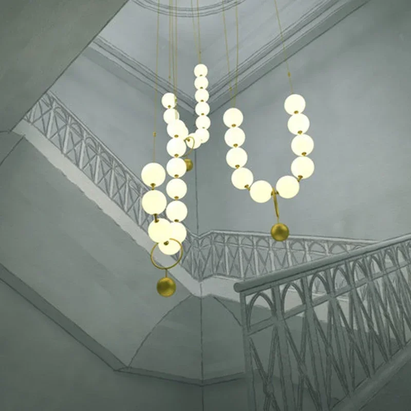 TechHPModern デザイナーパールガラスネックレス  - Interior Design Living Room And Kitchen のレビューと価格