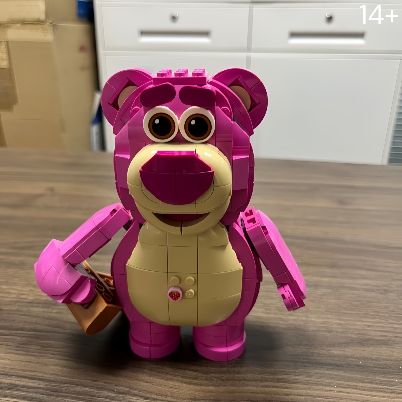 漫画のクマの形をしたビルディングブロック 570 個 DIY - Interior Design Lego のレビューと価格