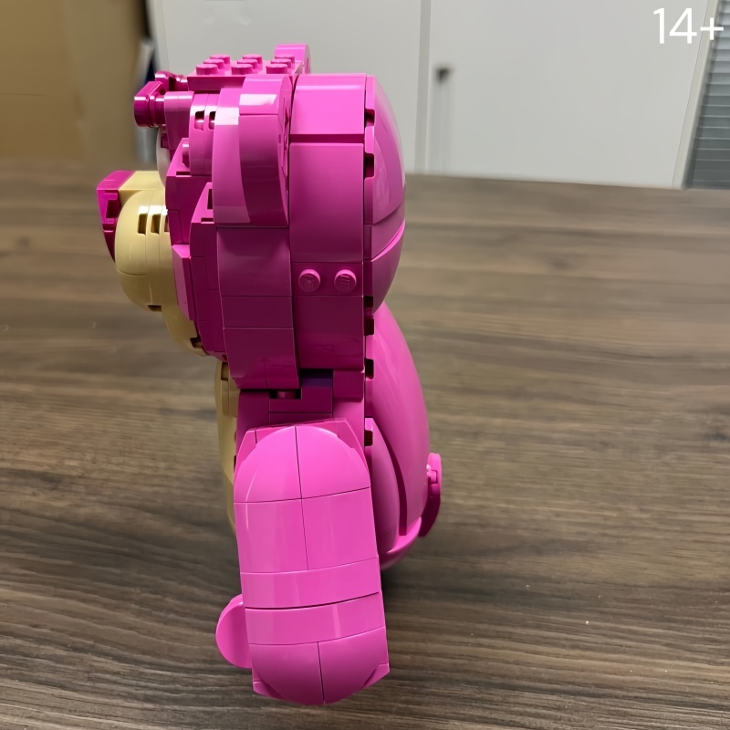 漫画のクマの形をしたビルディングブロック 570 個 DIY - Interior Design Lego のレビューと価格
