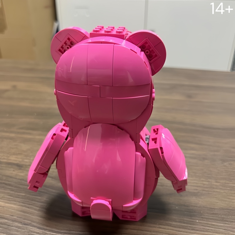 漫画のクマの形をしたビルディングブロック 570 個 DIY - Interior Design Lego のレビューと価格