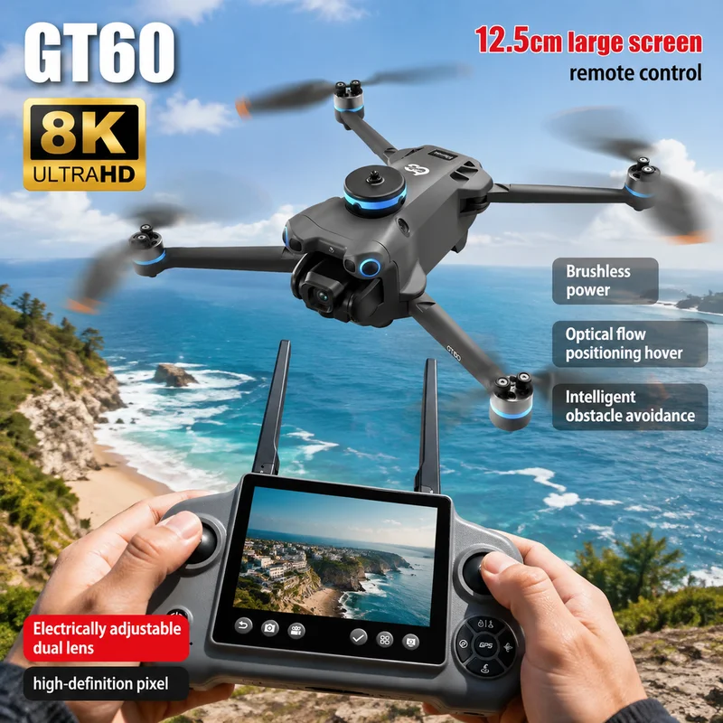 新製品 GT60 ミニドローン デュアルカメラ 8K 空中撮 - Interior Design Game のレビューと価格