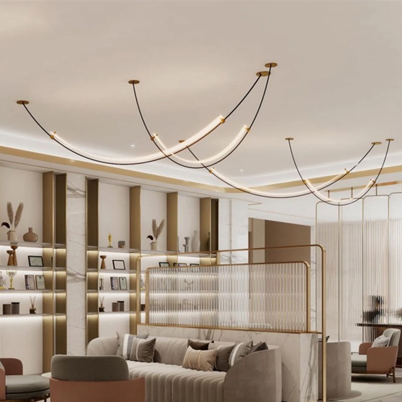 デンマークデザイナーペンダントライト LED ラインパーソナ - Interior Design Hall のレビューと価格