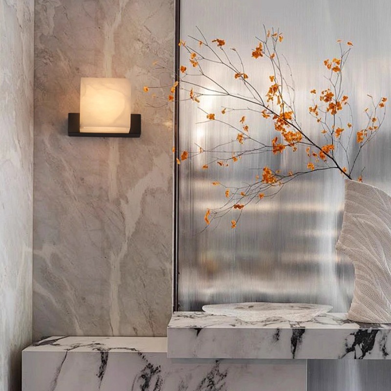 スペイン製デザイナーウォールランプ クラウドストーン LED - Interior Design Luxury Living Room のレビューと価格