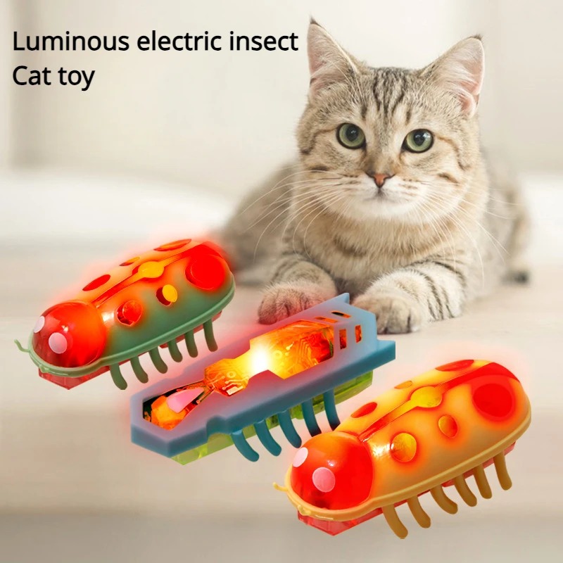 猫のおもちゃ 光る電動ワーム ペットインタラクティブパズル  - Interior Design Game のレビューと価格