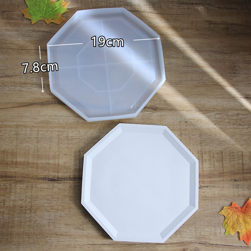 セメントフラワーポットシリコン金型、八角形プランター、庭の装 - Terrazzo Pot Cement のレビューと価格